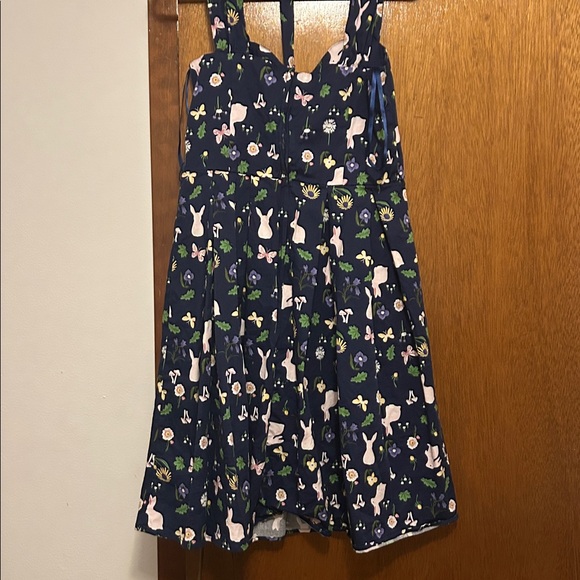 ModCloth x Collectif rabbit belted retro dress - Picture 4 of 10